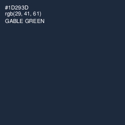#1D293D - Gable Green Color Image